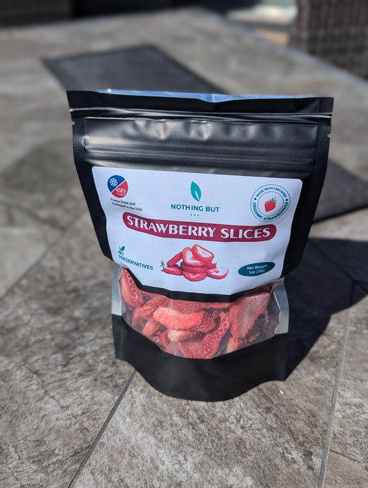 Strawberry Slices Snack *Organic* Fresh Freeze Dried